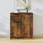 vidaXL Servanta, stejar fumuriu, 60x30x70 cm, lemn prelucrat GartenMobel Dekor (816997) Comoda