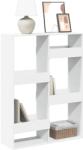 vidaXL Biblioteca, alb, 100x33x135 cm, lemn prelucrat GartenMobel Dekor (3309384) Biblioteca