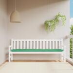 vidaXL Perna de banca de gradina, verde, 200x50x7 cm, textil oxford GartenMobel Dekor (361645)