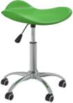 vidaXL Scaun pentru salon spa, verde, piele ecologica GartenMobel Dekor (323692)
