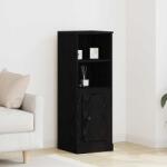 vidaXL Bufet Stejar Negru 36 x 35.5 x 103.5 cm Lemn compozit GartenMobel Dekor (862821) Comoda