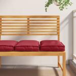 vidaXL Perna 2 pcs Rosu Vin 40 x 40 x 8 cm Material Oxford GartenMobel Dekor (42001584)