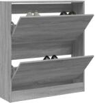 vidaXL Pantofar, gri sonoma, 80x21x87, 5 cm, lemn prelucrat GartenMobel Dekor (839922) Pantofar