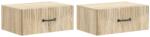 vidaXL Set 2 noptiere suspendate stejar Sonoma, 49 x 34, 5 x 20 cm (898960)