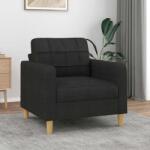 vidaXL Fotoliu canapea, negru, 60 cm, material textil GartenMobel Dekor (359079) Canapea