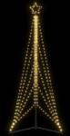 vidaXL Pom de Craciun LED 525 LED-uri Alb Cald 302 cm GartenMobel Dekor (4016416)