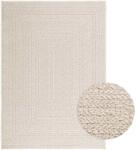 vidaXL Covor „ZIZUR crem aspect iuta pentru interior si exterior GartenMobel Dekor (4010364) Covor