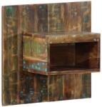 vidaXL Noptiera multicolor 50x27x50 cm lemn masiv recuperat GartenMobel Dekor (4017526)