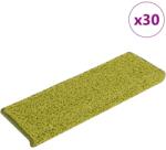 vidaXL Covorase pentru scari, 30 buc. , 65x21x4 cm, margini dreptunghiulare verzi GartenMobel Dekor (3365836) Covor