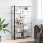 vidaXL Raft de carti, stejar sonoma, 100x32x170 cm GartenMobel Dekor (832789) Biblioteca