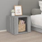 vidaXL Noptiera, gri sonoma, 41x40x36 cm, lemn compozit GartenMobel Dekor (816550)