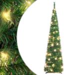 vidaXL Brad de Craciun artificial pop-up 50 LED-uri verde 120 cm GartenMobel Dekor (357751)