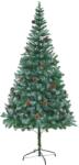 vidaXL Brad de Craciun artificial cu conuri de pin, 210 cm GartenMobel Dekor (60179)