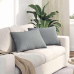 vidaXL Perne pentru canapea 2 pcs Gri deschis 40 x 60 cm GartenMobel Dekor (42013653)