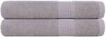 vidaXL Prosoape 2 buc Gri 100x200 cm 360 g/m2 100% bumbac GartenMobel Dekor (136842) Prosop