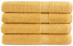 vidaXL Prosoape premium SOLUND 4 buc auriu 100x200cm 600gsm GartenMobel Dekor (137294) Prosop