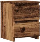 vidaXL Noptiera, lemn învechit, 30 x 30 x 40 cm, lemn prelucrat GartenMobel Dekor (855846)