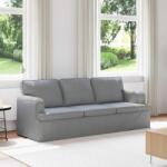 vidaXL Canapea Gri deschis 142 x 80 x 85 cm Metal GartenMobel Dekor (42024497) Canapea