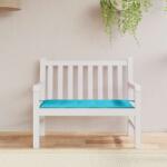 vidaXL Pad pentru Banca Simplu Turcoaz 120 x 50 x 3 cm Material Oxford GartenMobel Dekor (361141)