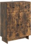 vidaXL Bufet cu sertar Stejar fumuriu 66 x 34, 5 x 90 cm Lemn prelucrat GartenMobel Dekor (893950) Comoda