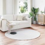 vidaXL Covor din Blana Faux de Iepure Olite Alb Ø 200 cm Poliester GartenMobel Dekor (42021627) Covor