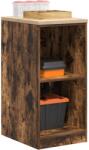 vidaXL Dulap de depozitare de garaj stejar afumat 40x51x85 cm GartenMobel Dekor (860539) Comoda