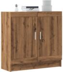 vidaXL Biblioteca, stejar artizanal, 82, 5x30, 5x80 cm, lemn prelucrat GartenMobel Dekor (856147) Biblioteca