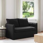 vidaXL Canapea Negru 195 x 82 x 85 cm Metal GartenMobel Dekor (42024513) Canapea