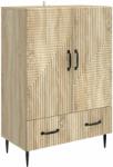 vidaXL Bufet cu sertar Stejar Sonoma 66 x 34, 5 x 95 cm Lemn prelucrat GartenMobel Dekor (894897) Comoda