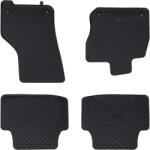 vidaXL Covor pentru masina 4 pcs Negru Cauciuc GartenMobel Dekor (42029120)