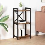 vidaXL Biblioteca Lemn vechi 40 x 30 x 83 cm Lemn compozit GartenMobel Dekor (868369) Biblioteca