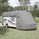 vidaXL Husa de rulota gri 730x235x275 cm Tesatura netesuta GartenMobel Dekor (4015879)
