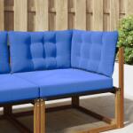 vidaXL Perna pentru canapea de exterior 3 pcs Turcoaz Poliester GartenMobel Dekor (900930)