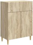 vidaXL Bufet cu sertar Stejar Sonoma 66 x 34, 5 x 90 cm Lemn prelucrat GartenMobel Dekor (894637) Comoda