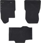 vidaXL Covor pentru masina 3 pcs Negru Cauciuc GartenMobel Dekor (42029117)