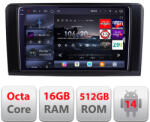 Edotec Navigatie Android Mercedes ML GL 2005-2012 QLED 2K 16GB RAM 512GB (KIT-213+EDT-E809-2K)