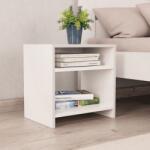 vidaXL Noptiera, alb, 40x30x40 cm, lemn prelucrat GartenMobel Dekor (800009)