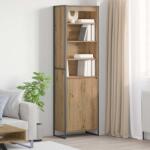 vidaXL Dulapuri Inalte Stejar artizanal 60 x 36 x 200 cm Lemn compozit GartenMobel Dekor (3403033) Comoda