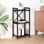 vidaXL Biblioteca Stejar negru 40 x 30 x 83 cm Lemn compozit GartenMobel Dekor (868365) Biblioteca