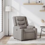 vidaXL Fotoliu rabatabil, gri taupe, material textil GartenMobel Dekor (4019926)