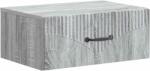 vidaXL Noptiera suspendata gri Sonoma cu sertar, 49 x 34, 5 x 20 cm (898967)