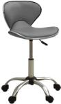vidaXL Scaun de salon spa, gri, piele ecologica GartenMobel Dekor (323678)