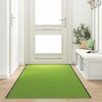 vidaXL Covoras de intrare Verde si Negru 120 x 350 cm Poliamida si PVC GartenMobel Dekor (4100731) Pres