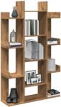 vidaXL Biblioteca, Stejar artizanal, 86x25, 5x140 cm, lemn prelucrat GartenMobel Dekor (856693) Biblioteca