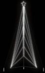vidaXL Pom de Craciun LED 861 LED-uri Alb Rece 478 cm GartenMobel Dekor (4016425)