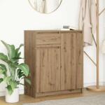 vidaXL Bufeta cu sertar Artisan Stejar 71x35x84 cm Lemn prelucrat GartenMobel Dekor (861597) Comoda