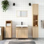 vidaXL Dulap de baie, stejar sonoma, 58x33x60 cm, lemn prelucrat GartenMobel Dekor (831583)
