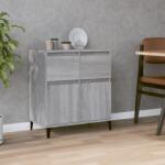 vidaXL Servanta, sonoma gri, 60x35x70 cm, lemn prelucrat GartenMobel Dekor (819690) Comoda