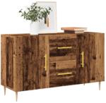vidaXL Dulap, lemn vechi, 100x36x60 cm, lemn prelucrat GartenMobel Dekor (857318) Comoda