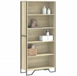 vidaXL Biblioteca, stejar sonoma, 80x31x169 cm, lemn prelucrat GartenMobel Dekor (3295313) Biblioteca